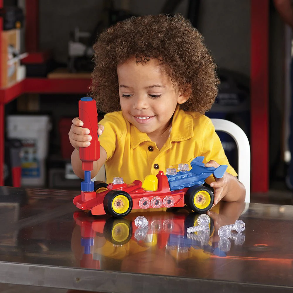 Educational Insights - Design & Drill Race Car - Image 3