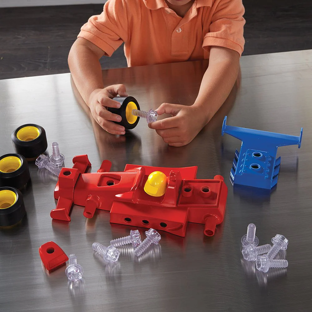 Educational Insights - Design & Drill Race Car - Image 4