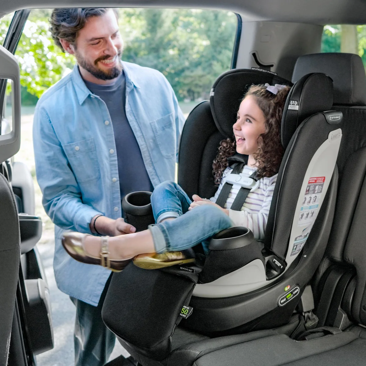 Evenflo - Gold Revolve 360 Extend All-In-One Rotational Car Seat w/ Sensorsafe - Image 10