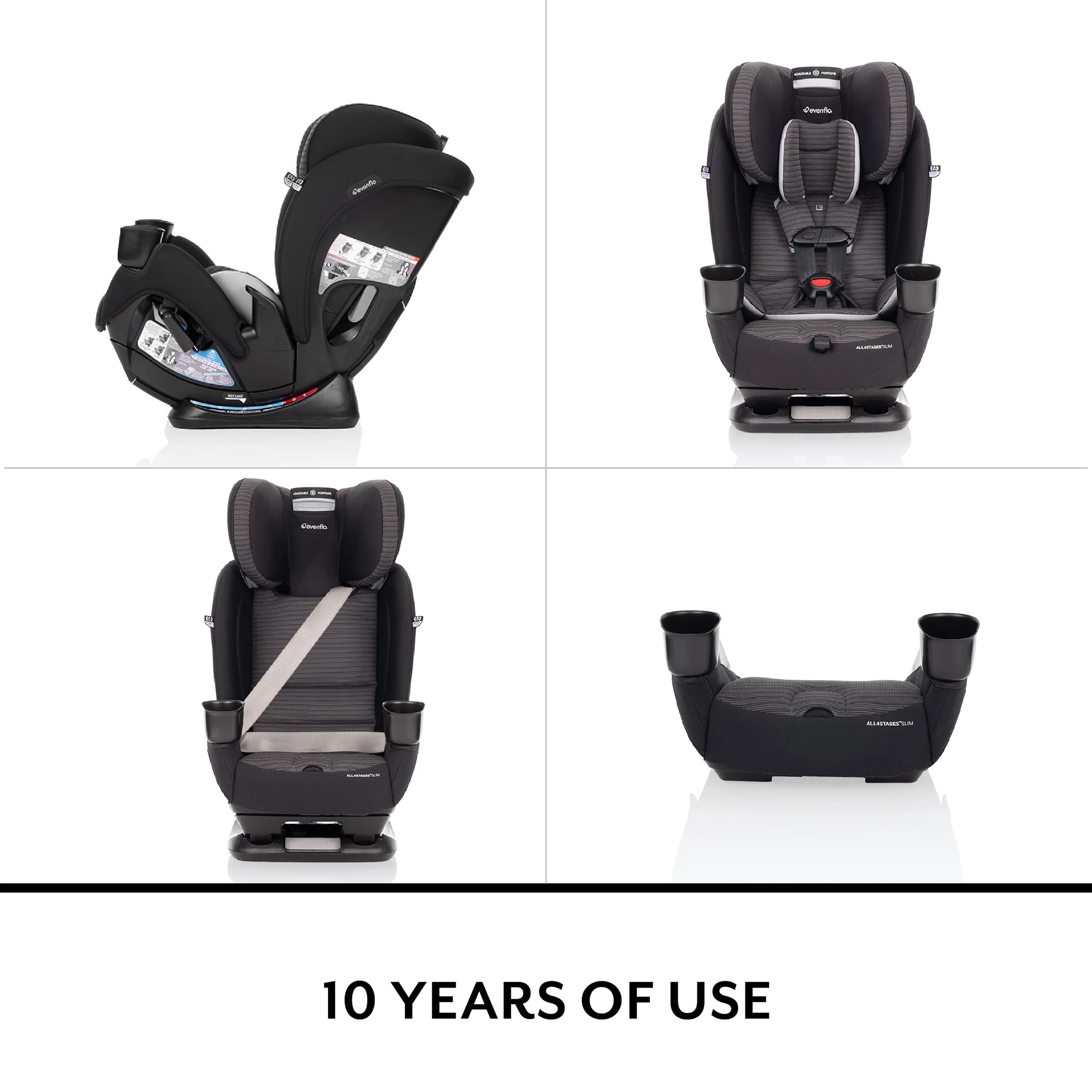 Evenflo - All4Stages Slim 4 in 1 Convertible Car Seat - Image 2