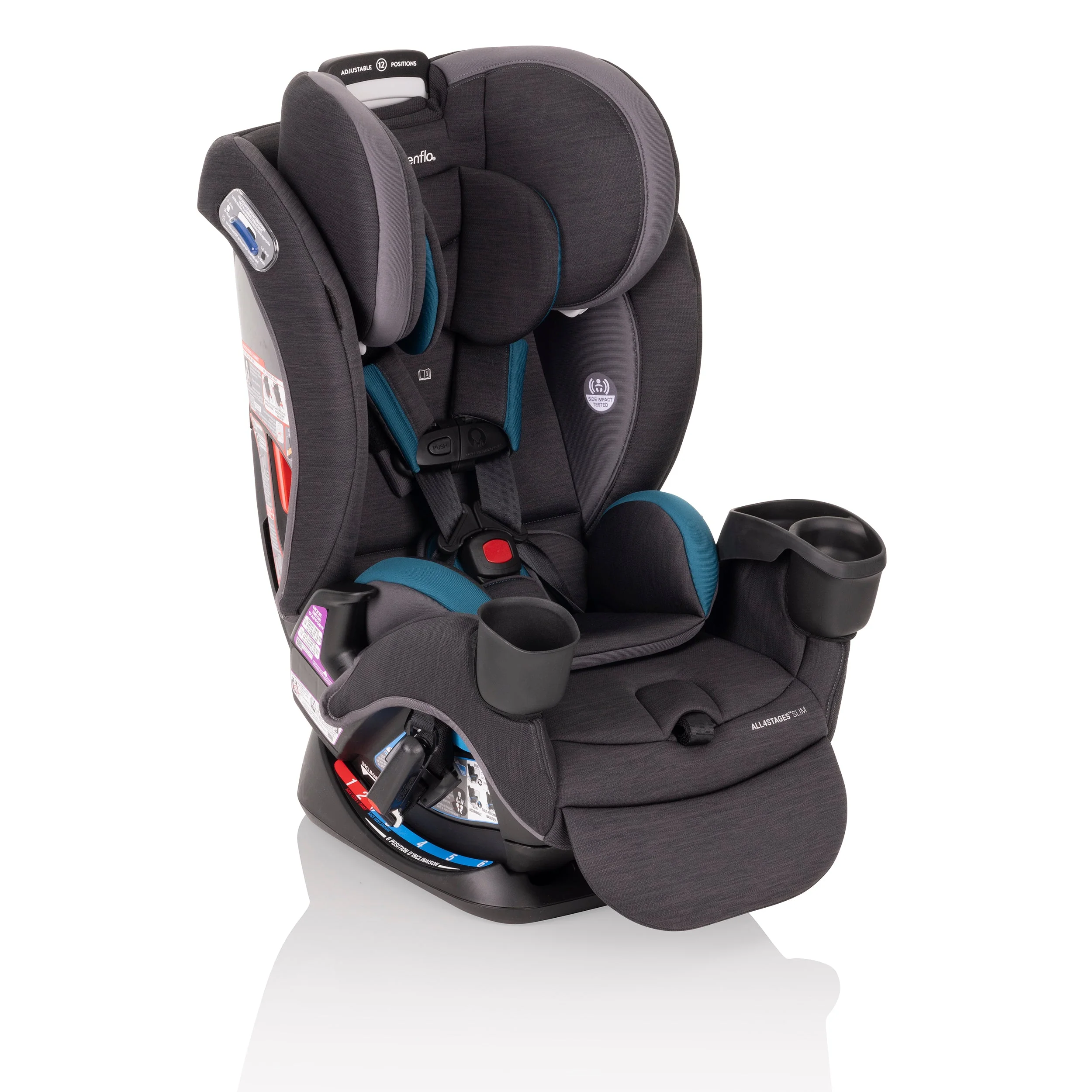 Evenflo - All4Stages Slim Plus 4-in-1 Convertible Car Seat - Image 4