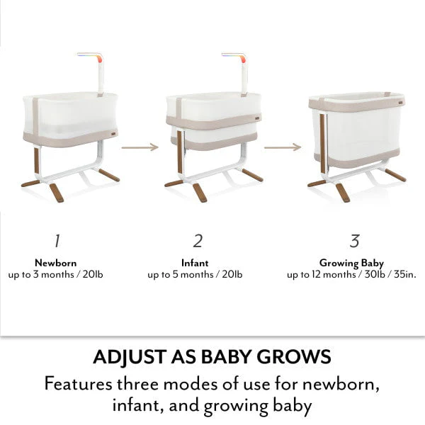 Evenflo - Cora 3-Level Adjustable Bassinet - Image 9