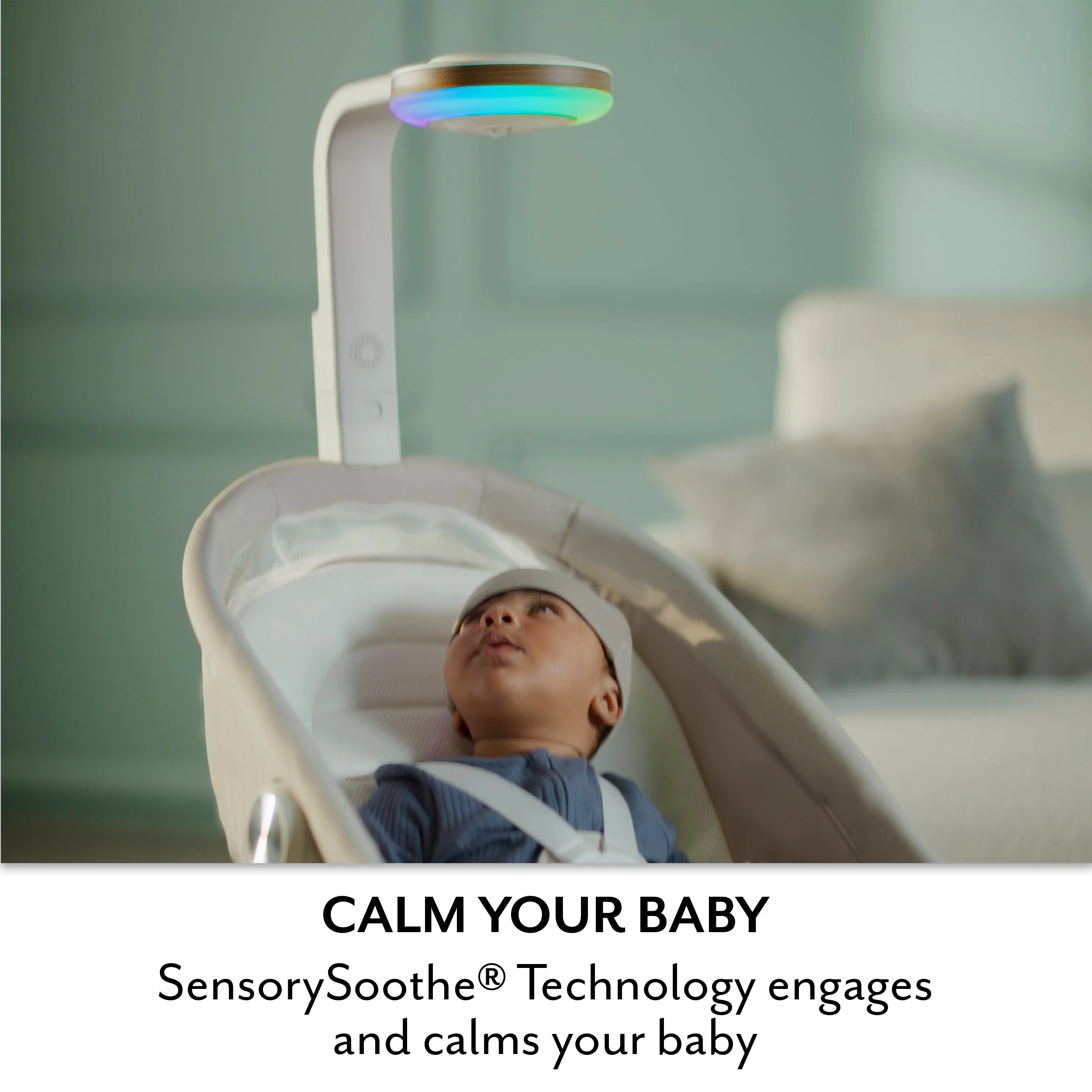 Evenflo - Elara 2-in-1 Smart Motion Swing & Soothing Nest - Image 18