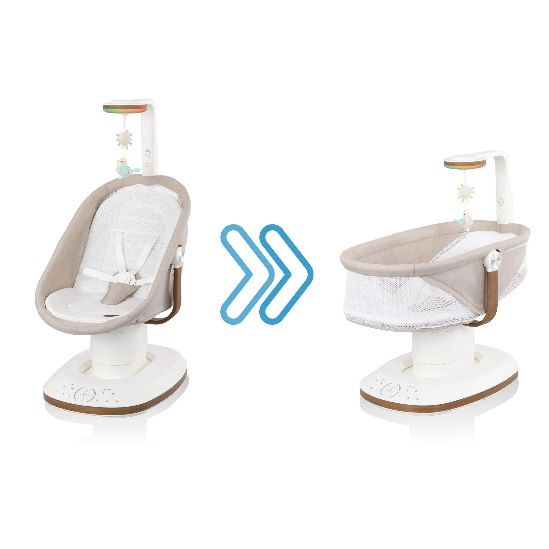 Evenflo - Elara 2-in-1 Smart Motion Swing & Soothing Nest - Image 4