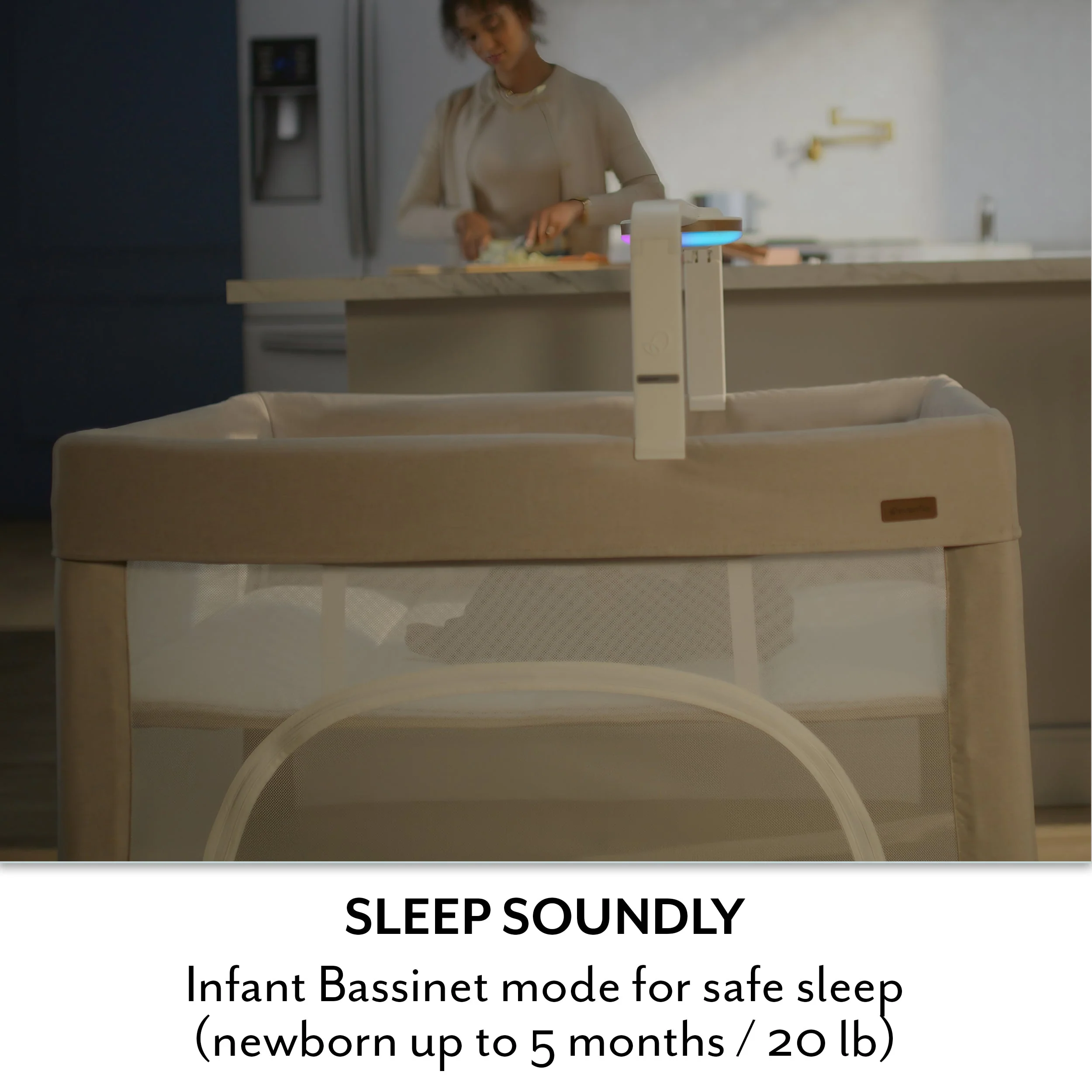 Evenflo - Eris One-Hand Playard with Bassinet - Image 20