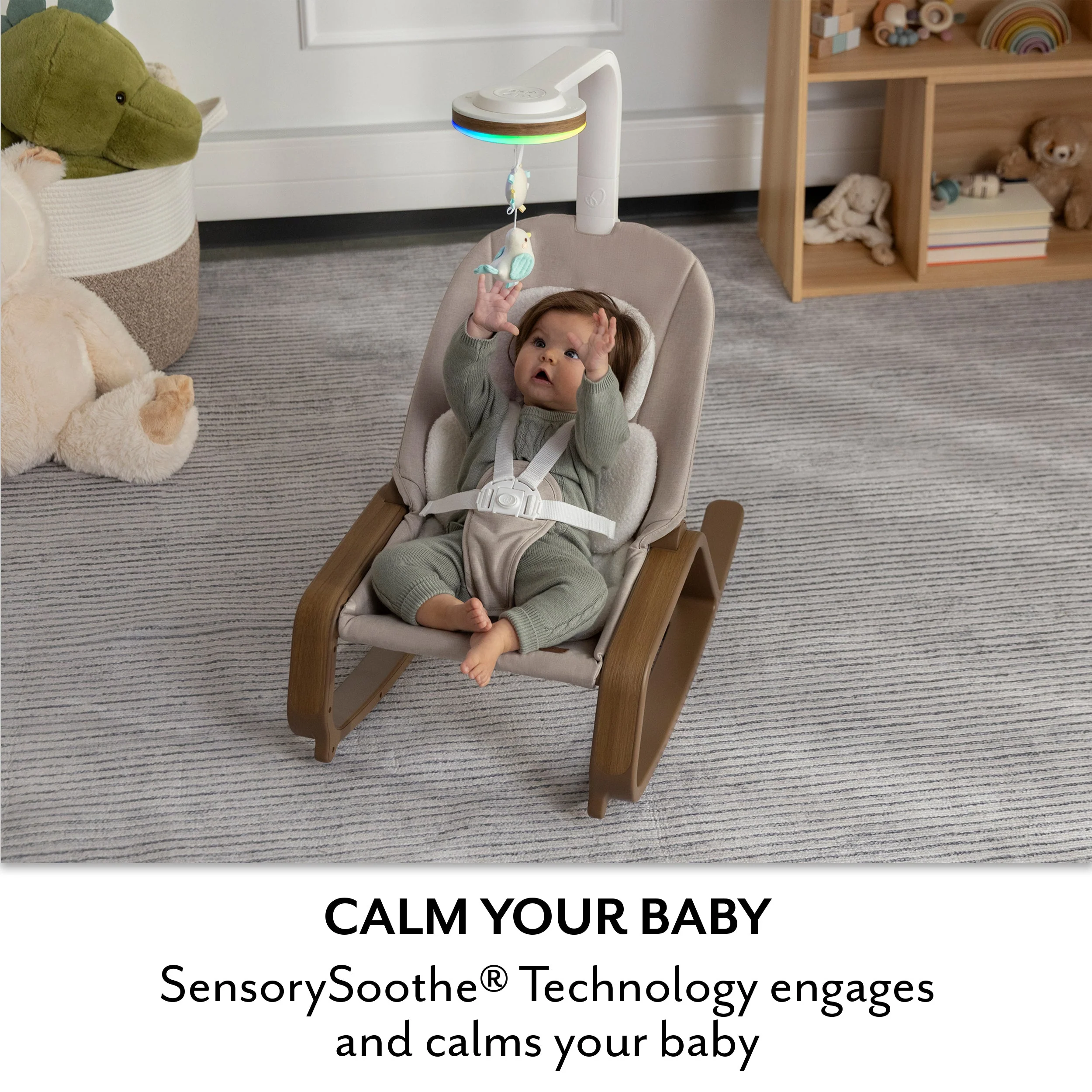 Evenflo - Lyra 2-in-1 Infant to Toddler Rocker - Image 11