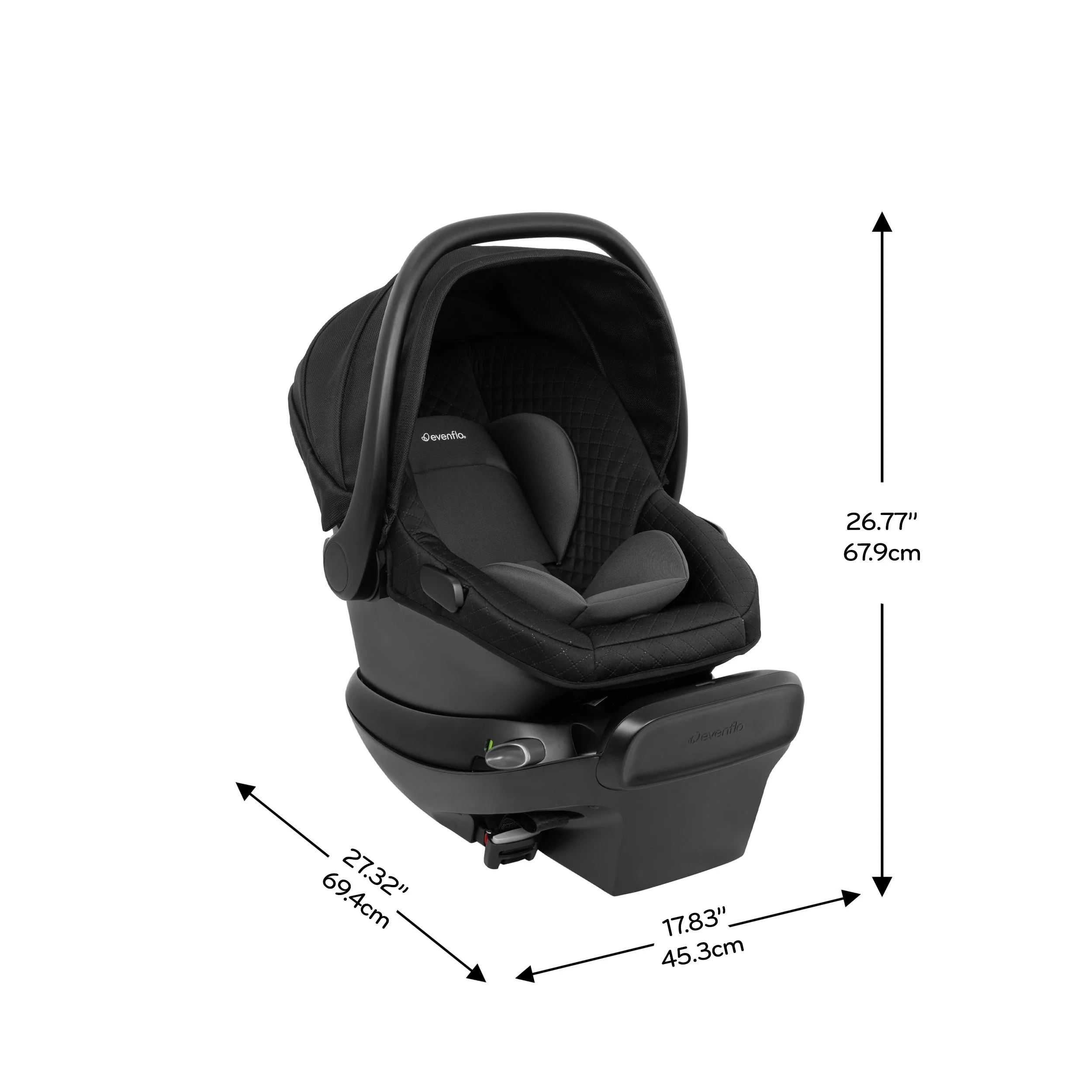 Evenflo - Omni Ultra Travel System w/ Revolve180 LiteMax NXT Rotational Infant Car Seat - Image 12