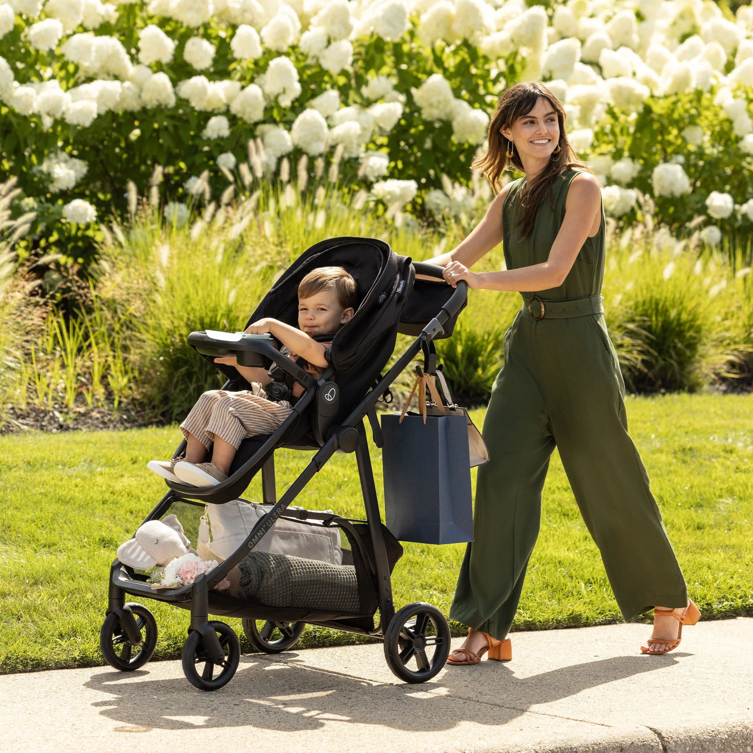 Evenflo - Omni Ultra Travel System w/ Revolve180 LiteMax NXT Rotational Infant Car Seat - Image 28