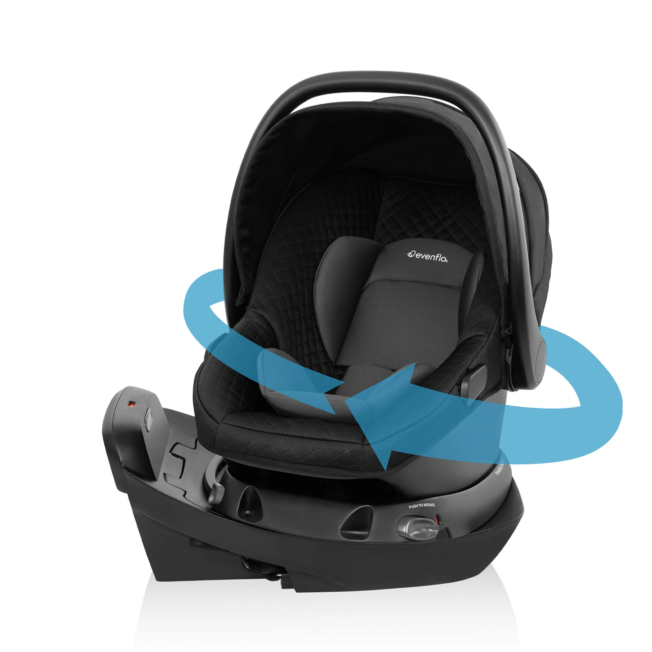 Evenflo - Omni Ultra Travel System w/ Revolve180 LiteMax NXT Rotational Infant Car Seat - Image 4