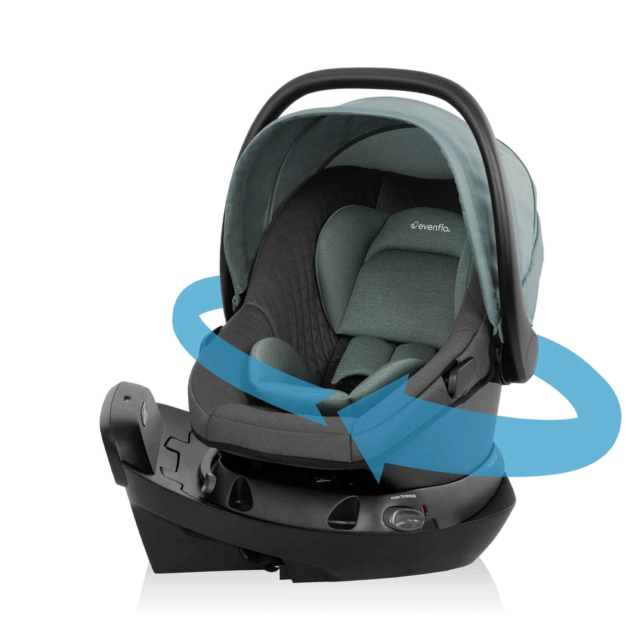 Evenflo - Omni Ultra Travel System w/ Revolve180 LiteMax NXT Rotational Infant Car Seat - Image 5
