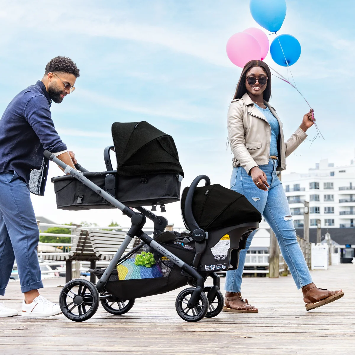 Evenflo - Pivot Xpand Modular Travel System w/ Litemax Infant Car Seat - Image 10