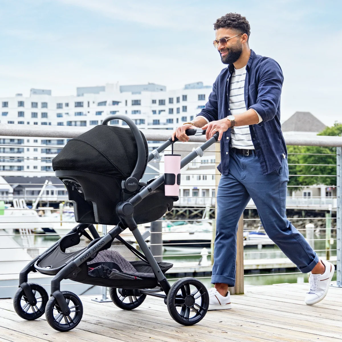 Evenflo - Pivot Xpand Modular Travel System w/ Litemax Infant Car Seat - Image 11