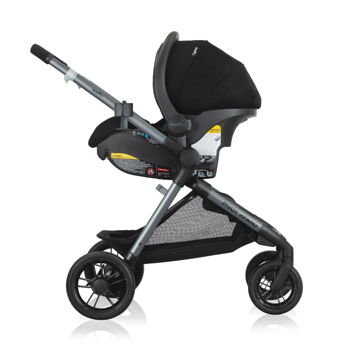 Evenflo - Pivot Xpand Modular Travel System w/ Litemax Infant Car Seat - Image 3