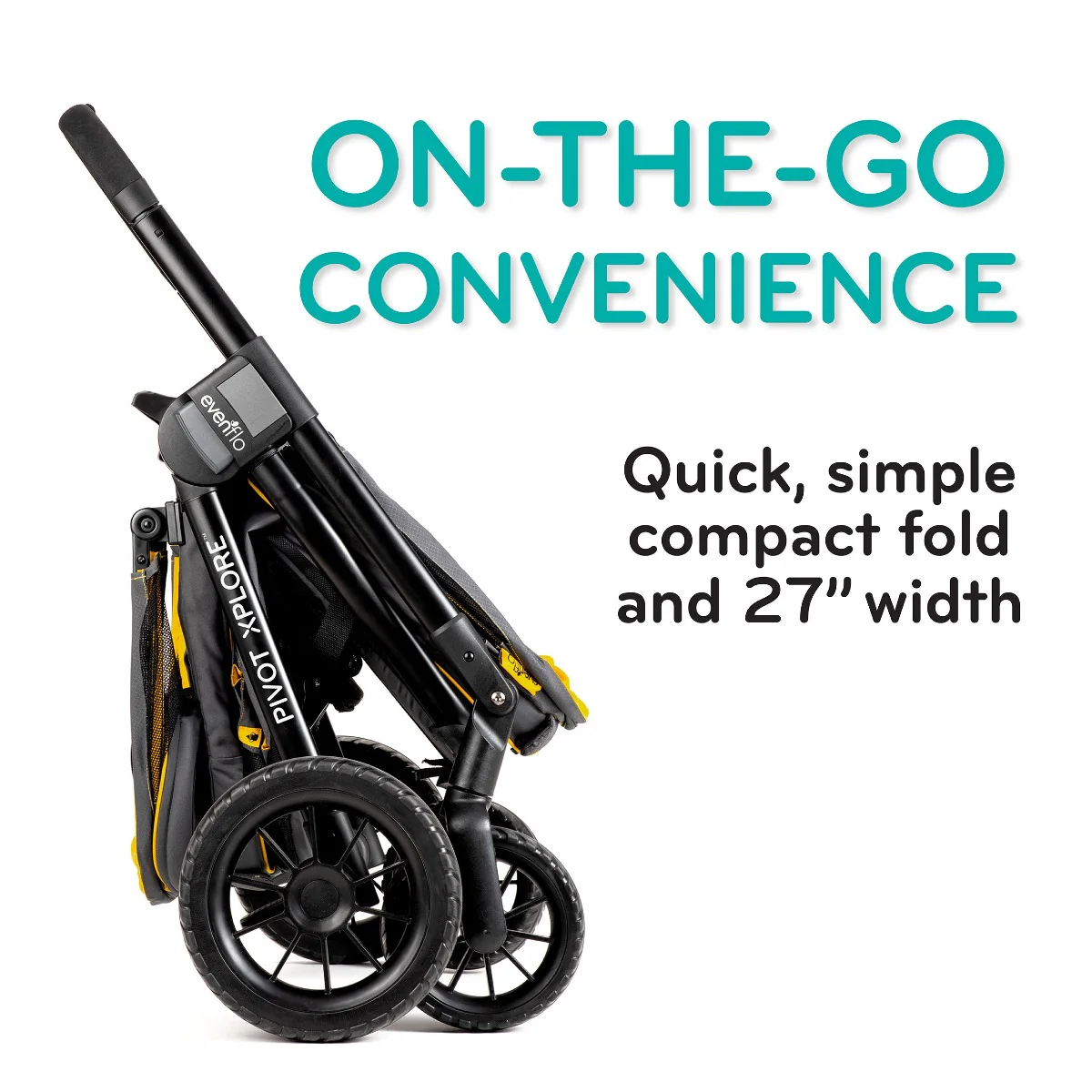 Evenflo - Pivot Xplore All-Terrain Stroller Wagon - Image 8