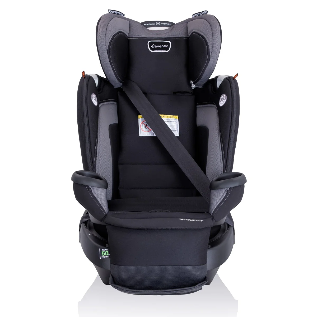 Evenflo - Revolve 360 Extend All-In-One Rotational Car Seat w/Quick Clean Cover (Core+) - Image 3