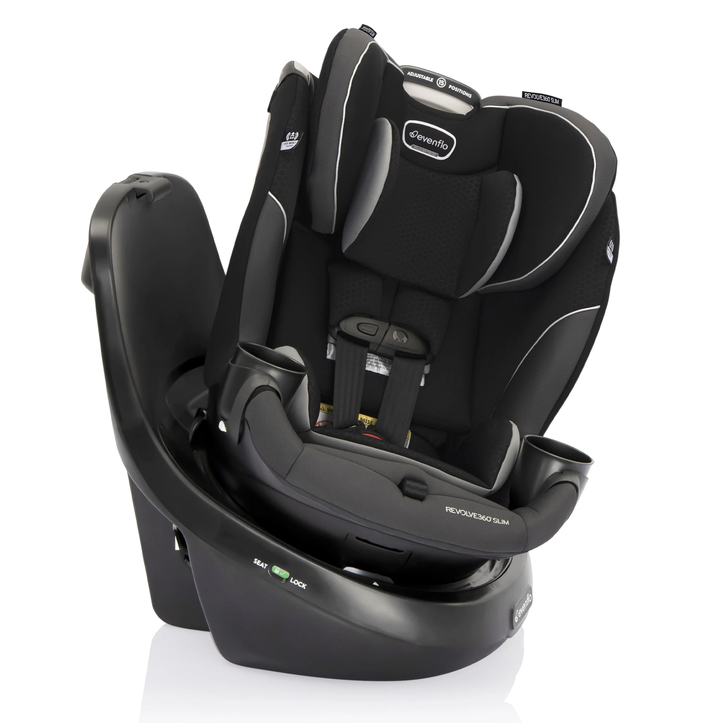 Evenflo - Revolve 360 SLIM 2-in-1 Rotational Convertible Car Seat - Image 2