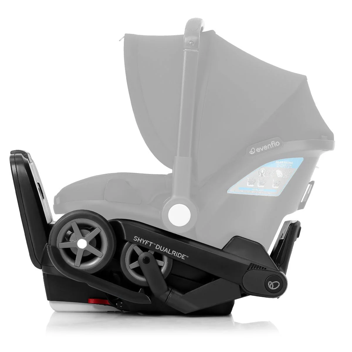 Evenflo - Shyft DualRide - Infant Car Seat and Stroller Combo - Image 9