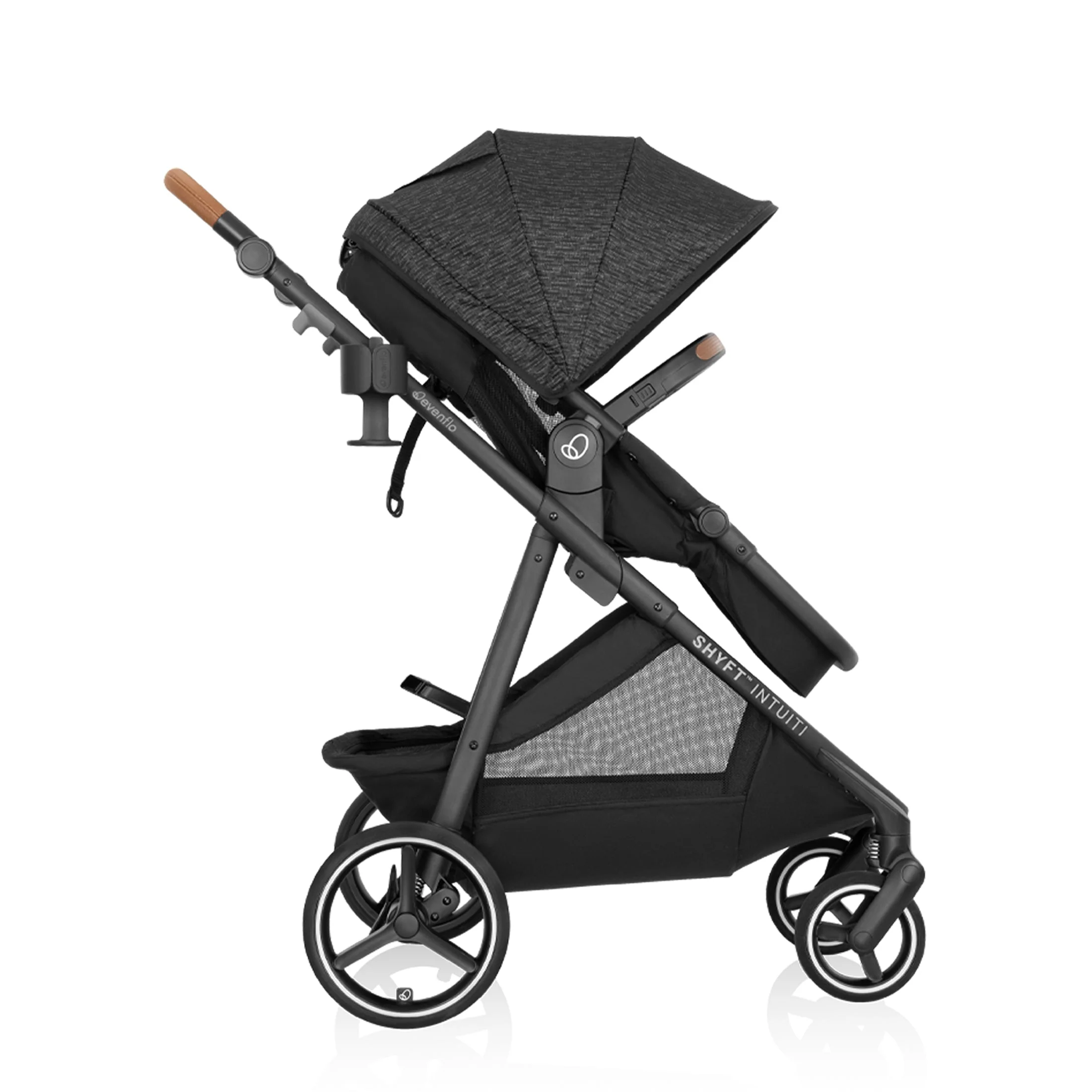 Evenflo - Shyft Intuiti Travel System w/ Revolve180 LiteMax NXT Rotational Infant Car Seat - Image 5