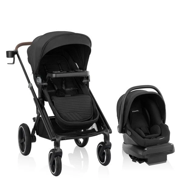 Evenflo - Transformer Stroller to Wagon Travel System + LiteMax NXT Infant Car Seat