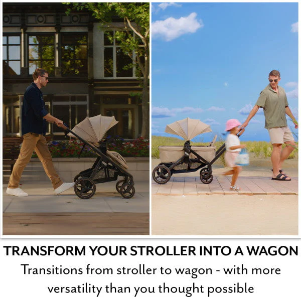 Evenflo - Transformer Stroller to Wagon Travel System + LiteMax NXT Infant Car Seat with SensorySoothe - Image 10