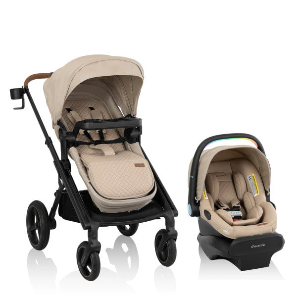 Evenflo - Transformer Stroller to Wagon Travel System + LiteMax NXT Infant Car Seat with SensorySoothe - Image 2