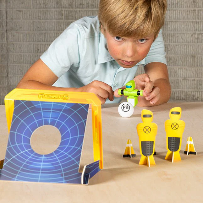 Fat Brain Toys - Foosbots Stadium Battle Set - Image 6