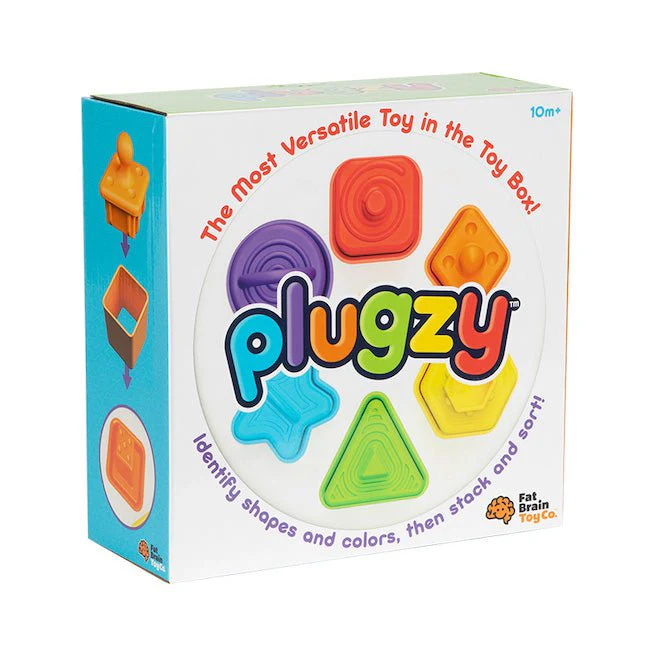 Fat Brain Toys - Plugsy Shape Sorting Toy - Image 2
