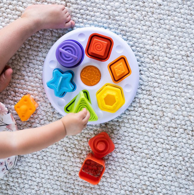 Fat Brain Toys - Plugsy Shape Sorting Toy - Image 3