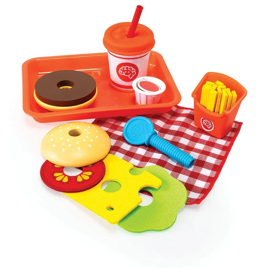 Fat Brain Toys - Pretendables Burger and Fries - Image 2