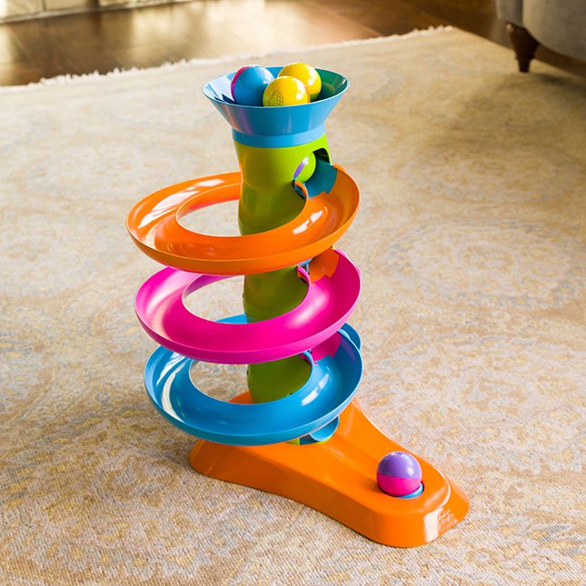 Fat Brain Toys - Roll Again Tower - Image 2