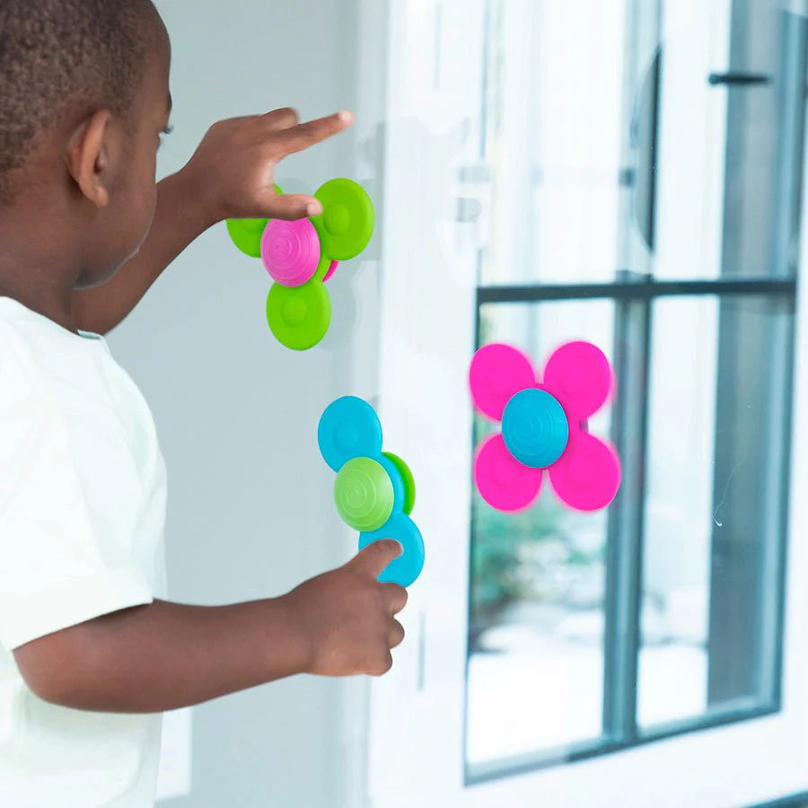 Fat Brain Toys - Whirly Squigz Sensory Toy - Image 2