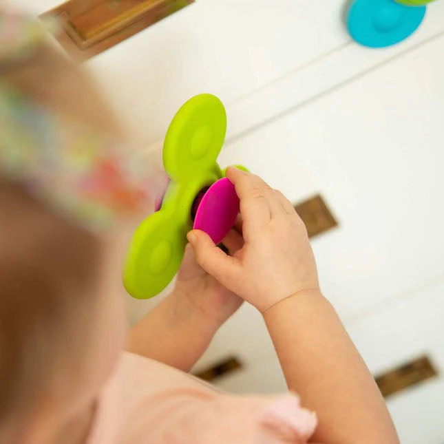 Fat Brain Toys - Whirly Squigz Sensory Toy - Image 5