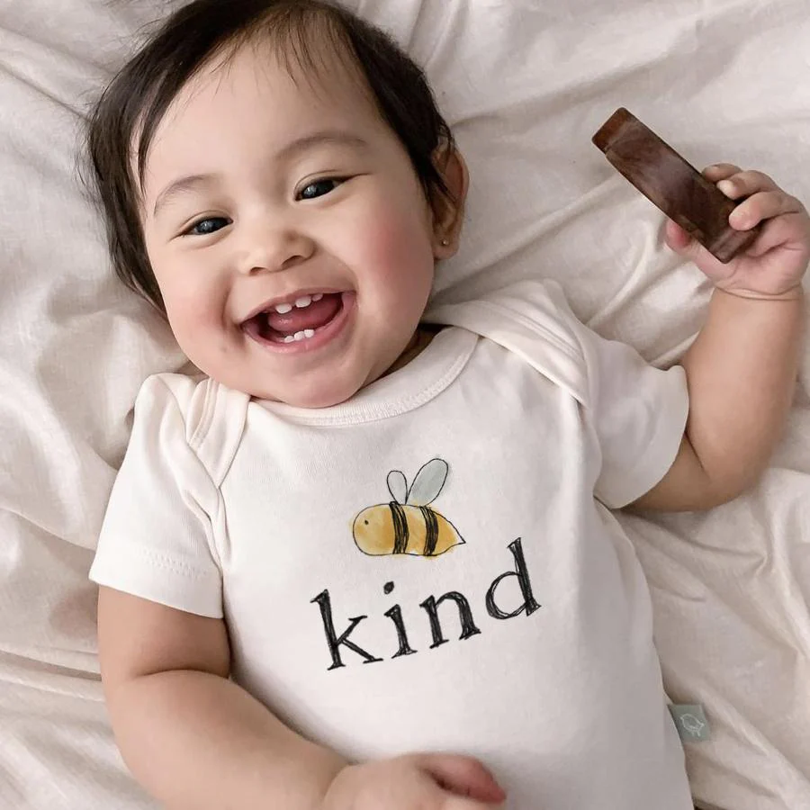 Finn + Emma - Bee Kind Graphic Bodysuit - Image 2