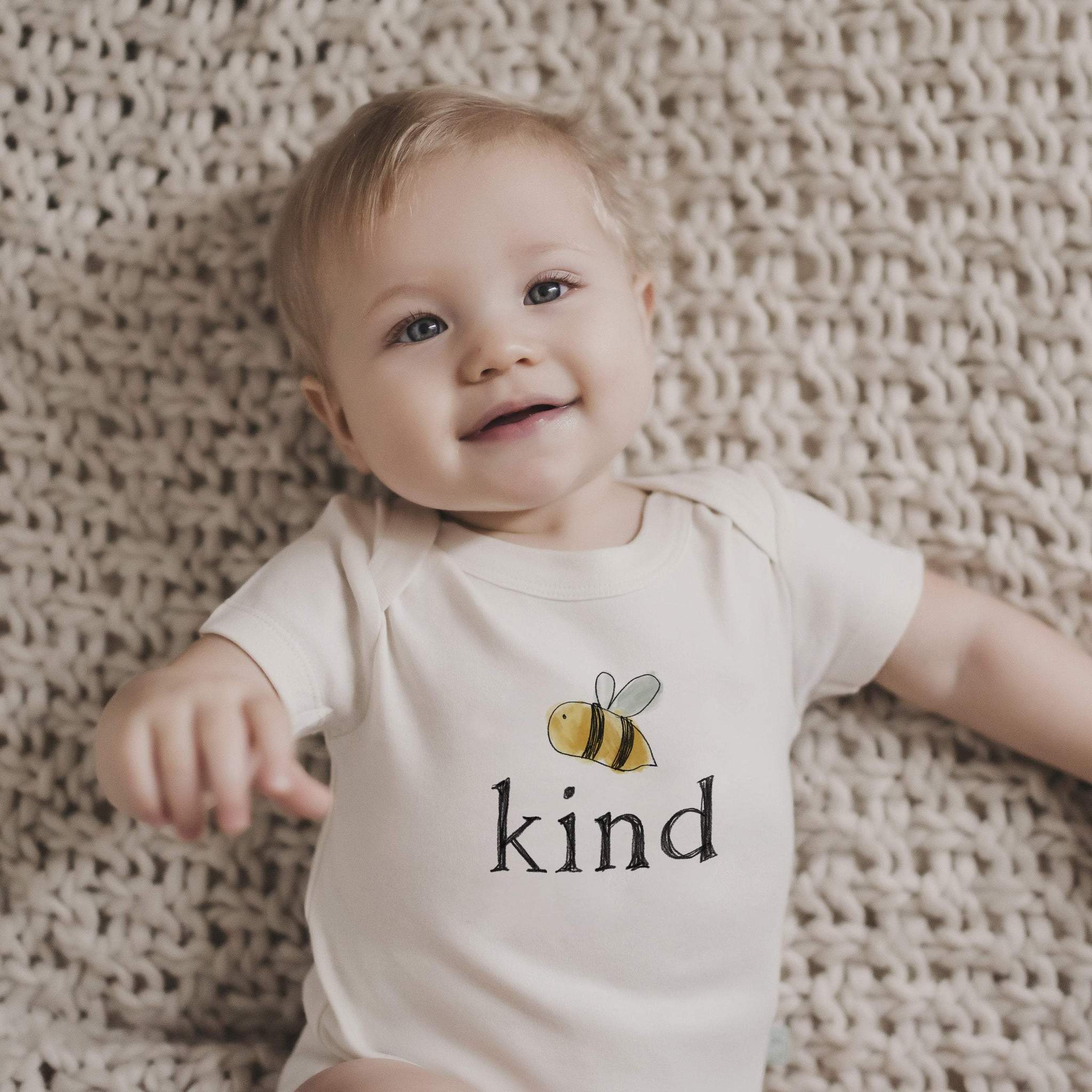 Finn + Emma - Bee Kind Graphic Bodysuit - Image 3