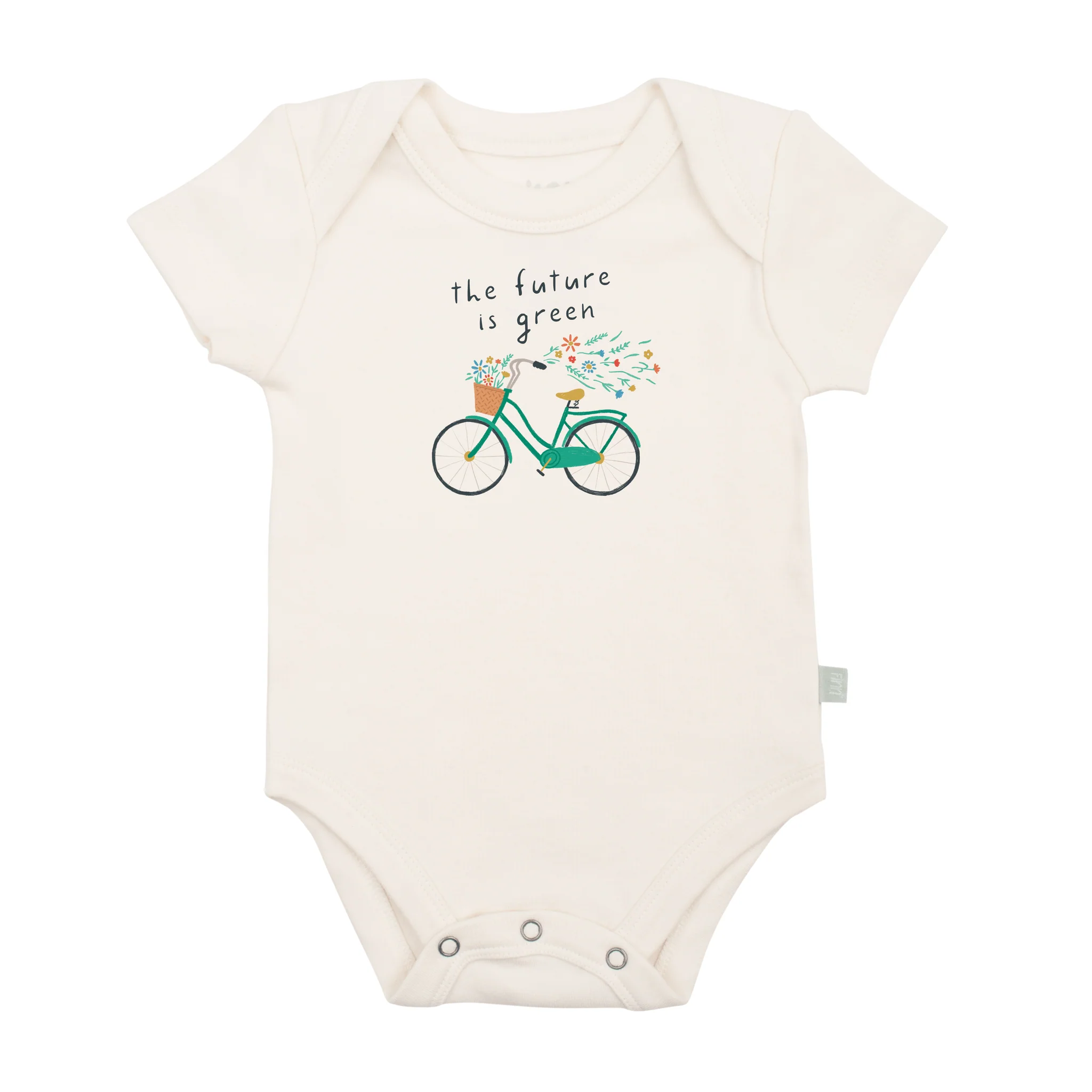 Finn + Emma - Future is Green Graphic Bodysuit