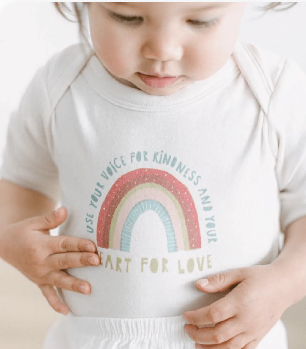 Finn + Emma - Rainbow Graphic Bodysuit - Image 3