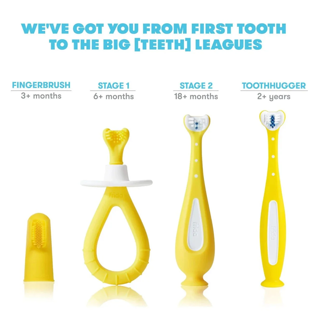 Fridababy - Grow-With-Me Training Toothbrush Set 6M+ - Image 6