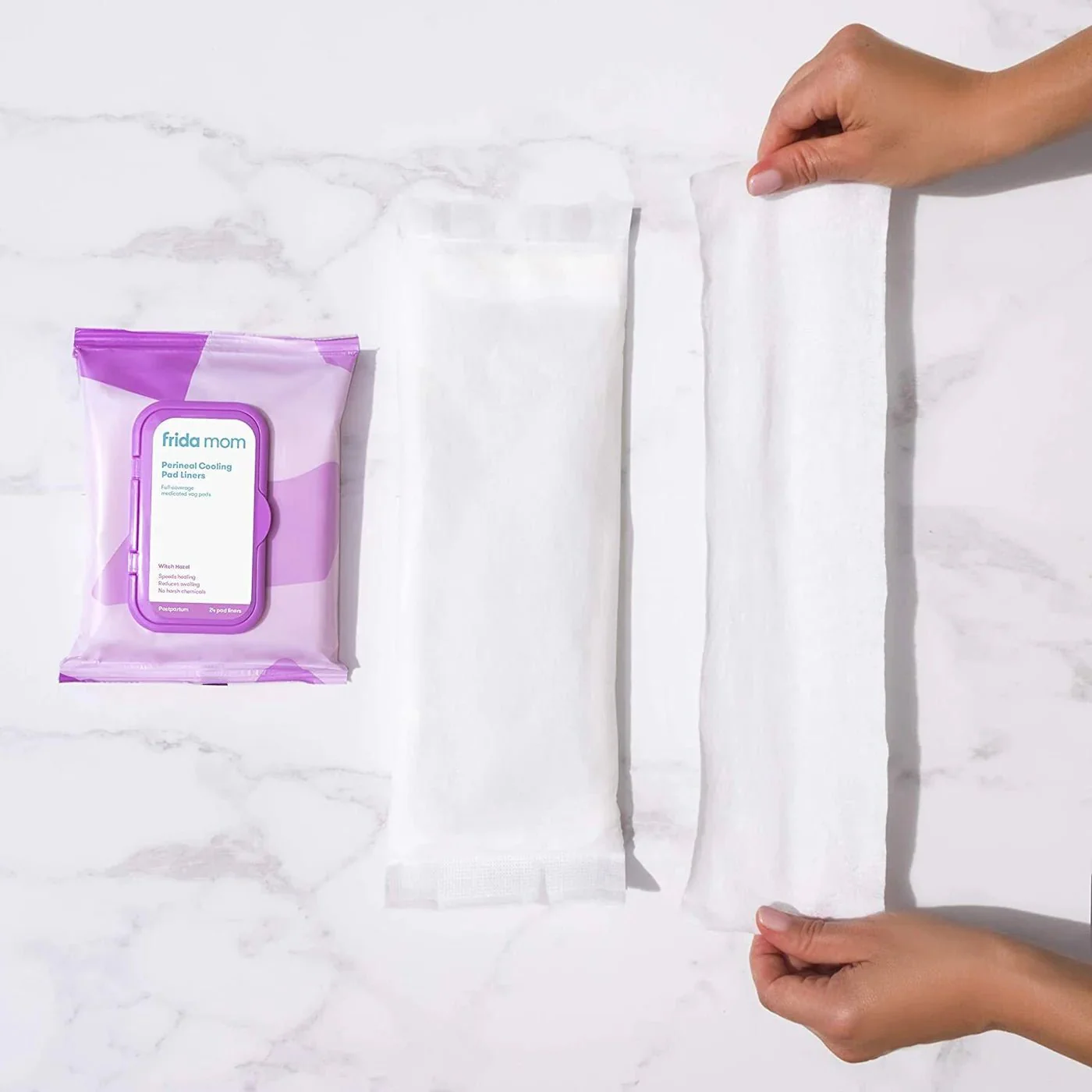 FridaMom - Witch Hazel Perineal Cooling Pad Liners 24 Pack - Image 3