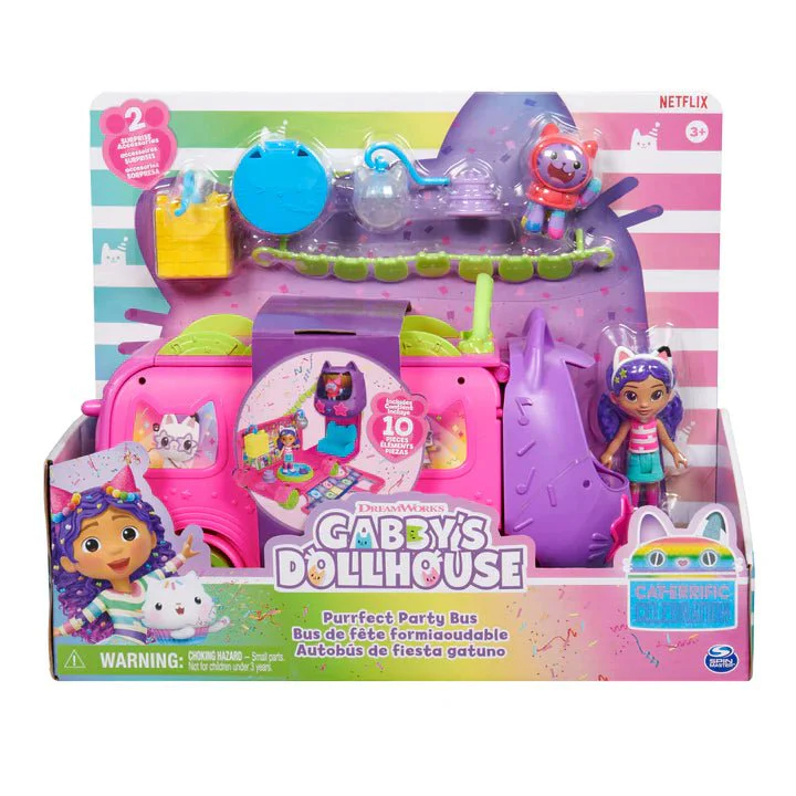 Gabby's Dollhouse - Purrfect Party Bus Play Set - Image 2