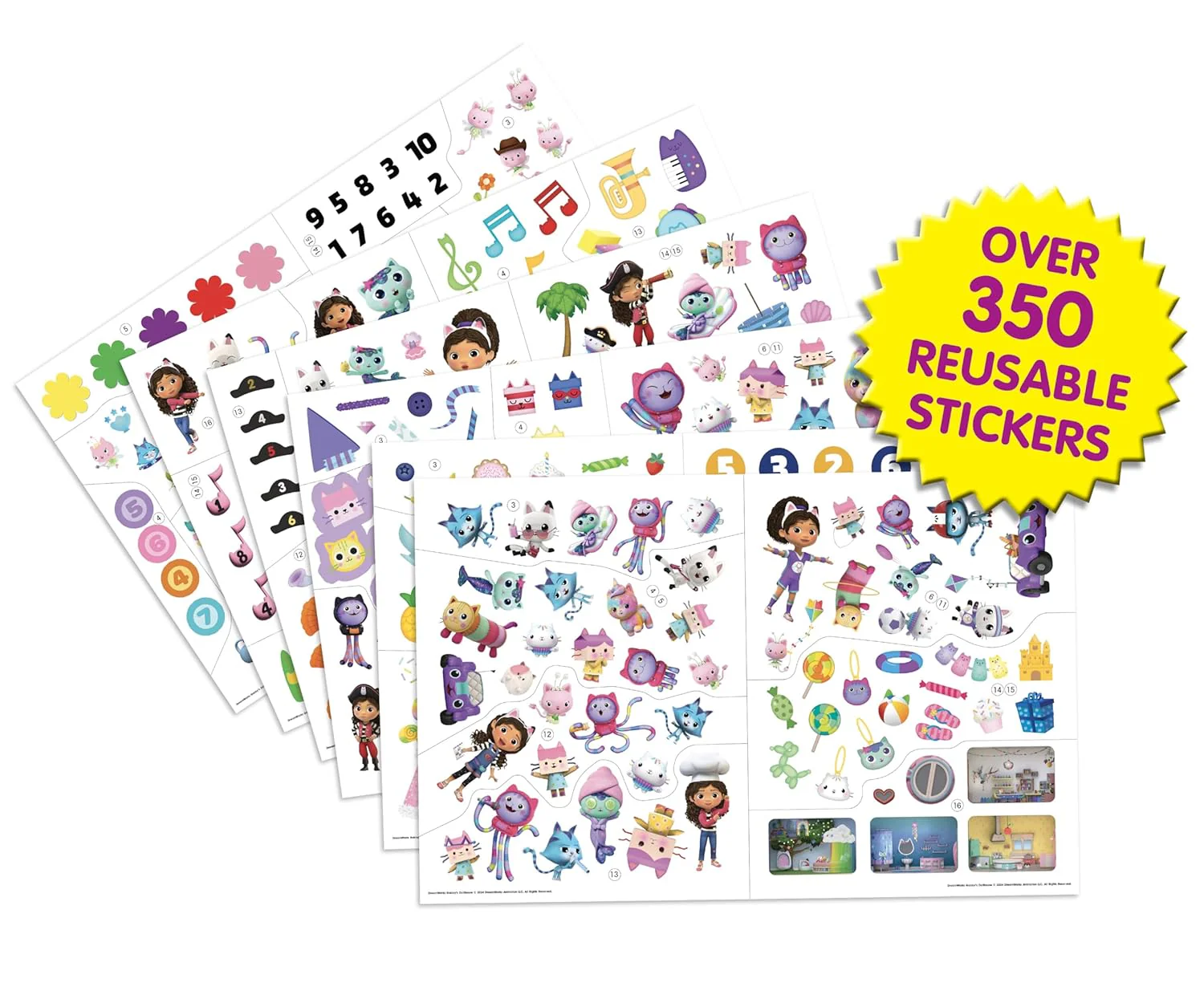 Gabby's Dollhouse Sticker Book Treasury - Image 5