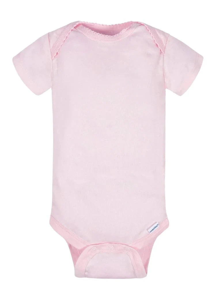 Gerber - Baby Girl Bunny Onesies Bodysuit - 8 Pack - Image 6
