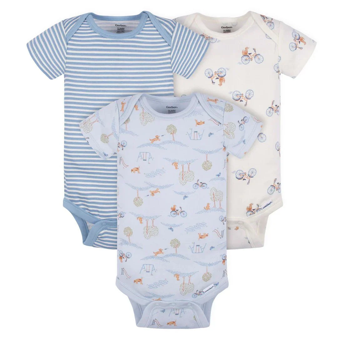 Gerber - Baby Onesies Bodysuit - 3 Pack - Image 3