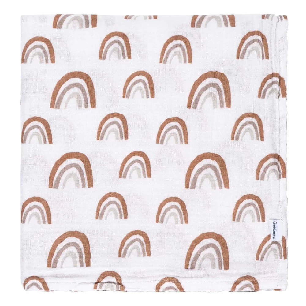 Gerber - Muslin Swaddle Blanket 2PK - Image 5