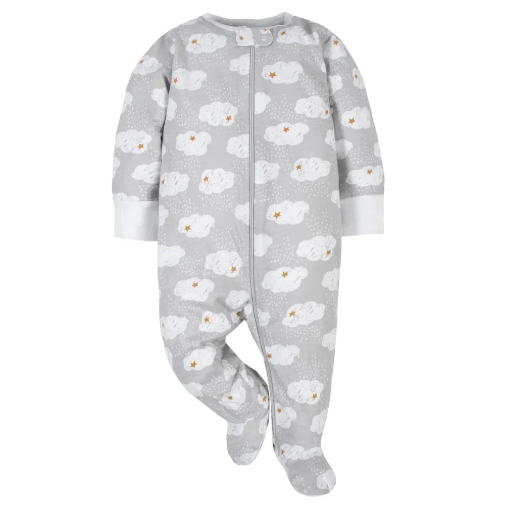 Gerber - Sleep 'N Play Footies with Cuffs - 4PK - Image 8
