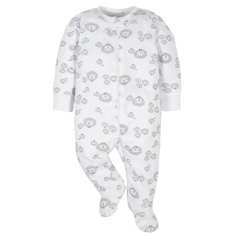 Gerber - Sleep 'N Play Footies with Cuffs - 4PK - Image 9