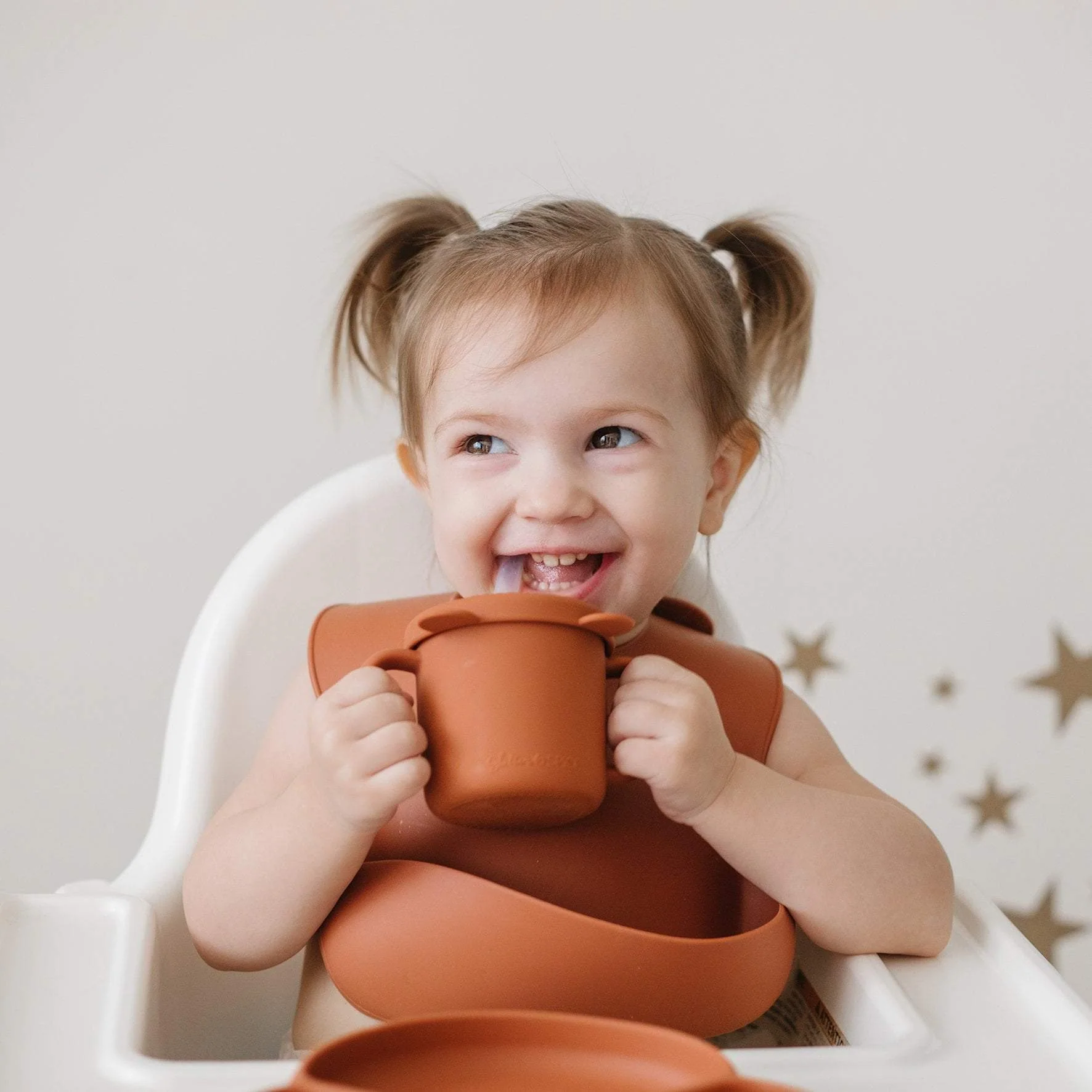 Glitter & Spice - Grow With Me Silicone Bear Cup - Image 3