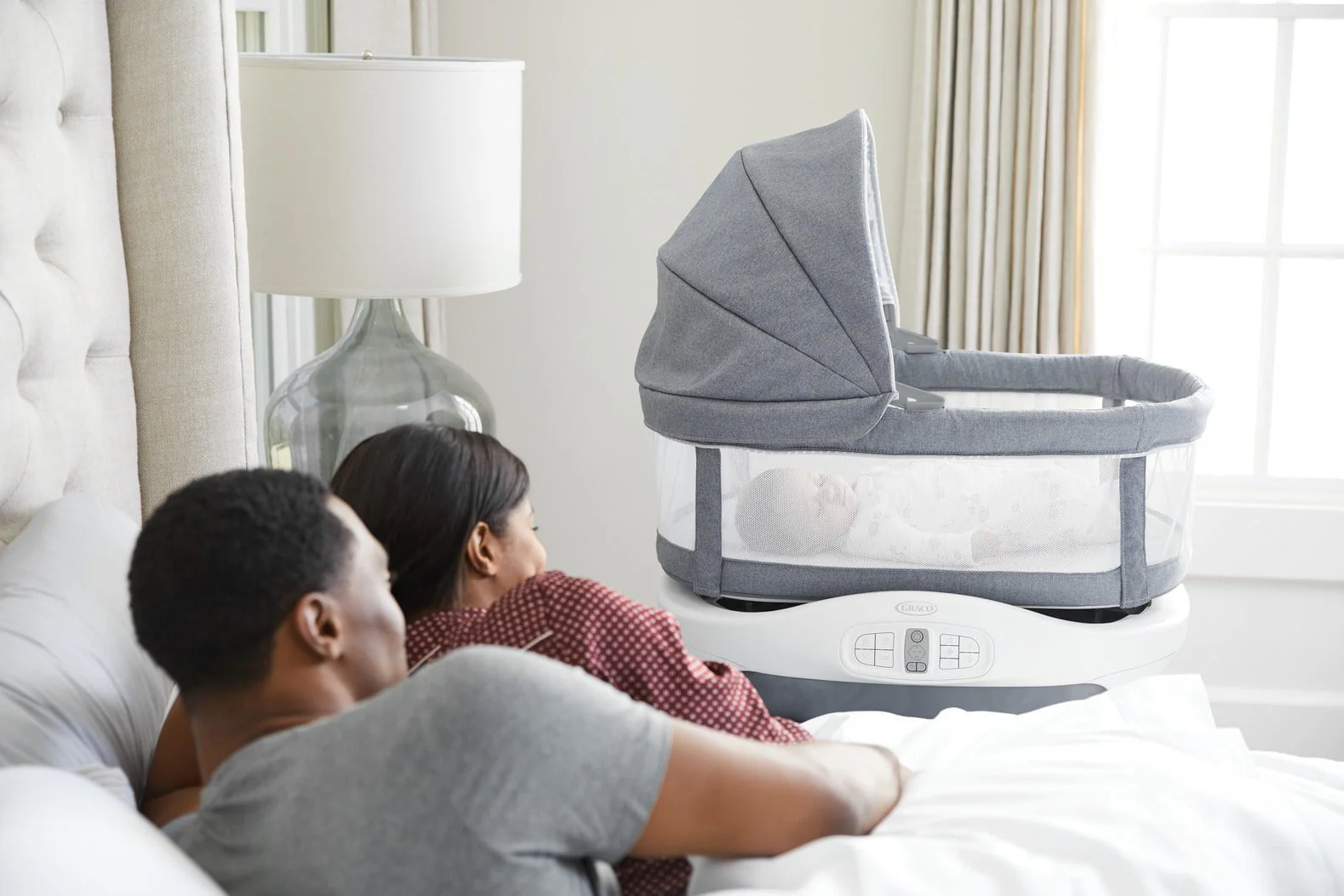 Graco - Sense2Snooze Bassinet with Cry Detection Technology - Image 6