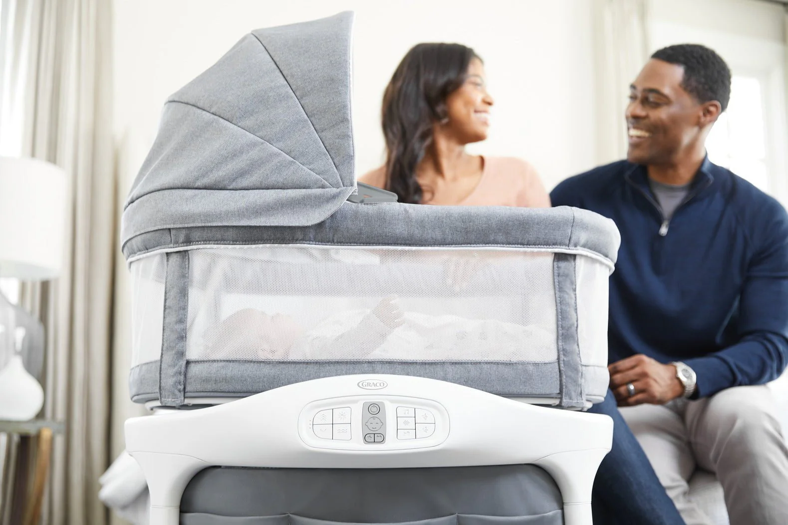 Graco - Sense2Snooze Bassinet with Cry Detection Technology - Image 7
