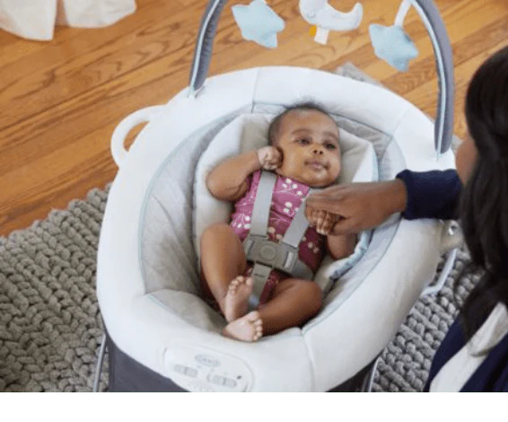 Graco - Soothe 'n Sway LX Swing with Portable Bouncer - Image 5