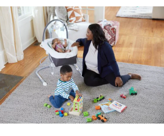 Graco - Soothe 'n Sway LX Swing with Portable Bouncer - Image 6